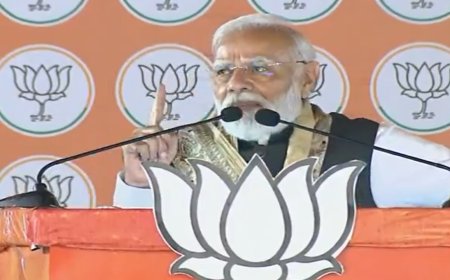 सीतामढ़ी रैली में पीएम मोदी का RJD-कांग्रेस पर तीखा हमला, बोले- जंगलराज वालों को मिला 65 वोल्ट का झटका