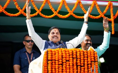 बिहार चुनाव के बीच राहुल गांधी के एमपी दौरे पर सीएम मोहन यादव का तंज: “बाराती तैयार, दूल्हा भाग गया”