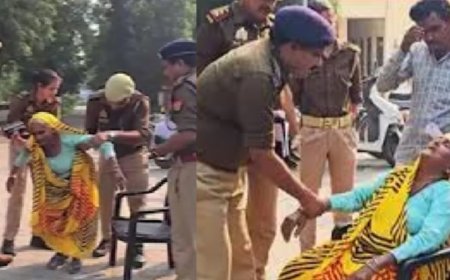 झांसी में बेटों और बहुओं ने 80 साल की मां को डंडों से पीटा, पानी में खाद मिलाकर पिलाने की कोशिश
