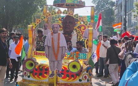 सरदार वल्लभ भाई पटेल कि जयंती पर भारतीय जनता पार्टी द्वारा भव्य यूनिटी मार्च