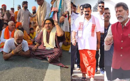 बाबा बागेश्वर की पदयात्रा का 6वां दिन...डिप्टी CM विजय शर्मा और BJP प्रदेश अध्यक्ष किरण सिंह देव होंगे शामिल