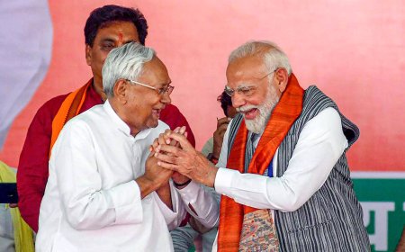 बिहार चुनाव : एनडीए की बढ़त, नीतीश-मोदी की जोड़ी ने बनाया दबदबा, तेज प्रताप चौथे नंबर पर...जानिए ताजा रुझान