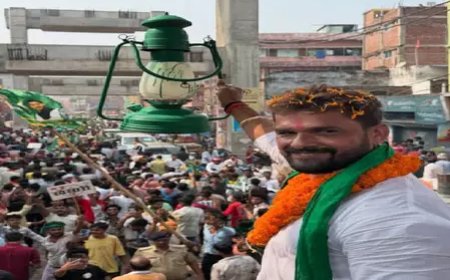 छपरा चुनाव 2025: खेसारी लाल यादव की चुनौती, छोटी कुमारी की बढ़त, छपरा सीट पर कड़ा मुकाबला...जानिए ताजा रुझान