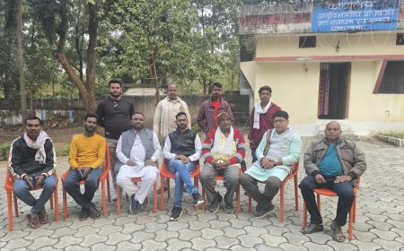 ब्लाक कांग्रेस कमेटी रतनपुर ग्रामीण का प्रभारियों ने ली बैठक