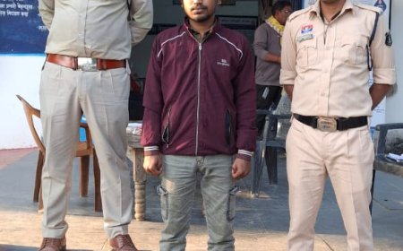 घने जंगल से हत्या के प्रयास के आरोपी शालू अंसारी को बेलगहना पुलिस ने किया गिरफ्तार