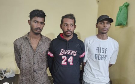 युवती से छेड़छाड़ करने वाले 3 आरोपी 24 घंटे में गिरफ्तार...भेजे गए जेल