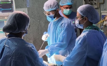 सिम्स में हाइडेटिड सिस्ट का पाँचवाँ सफल दूरबीन ऑपरेशन,लैप्रोस्कोपी से बनी बड़ी सर्जरी भी सुरक्षित, मरीज हुई जल्द स्वस्थ