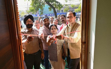 बिलासपुर कलेक्टर ने रेडक्रॉस सोसायटी के नए भवन का किया लोकार्पण