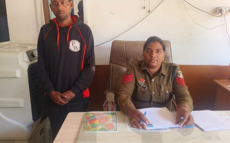 नहाते समय महिला से घर में घुसकर छेड़छाड़ करने वाला युवक को कोनी पुलिस ने किया गिरफ्तार,भेजा जेल