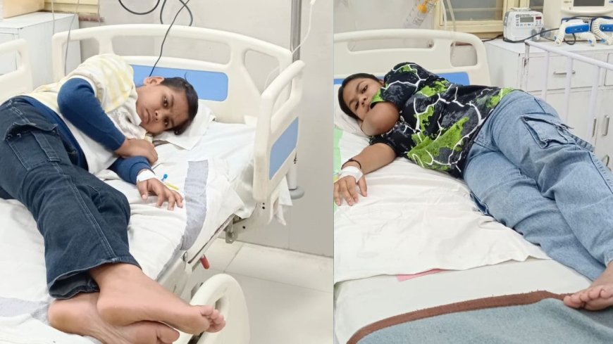 सेंट फ्रांसिस स्कूल के 12 से ज्यादा बच्चे बीमार, पानी में पाउडर मिलाने की आशंका