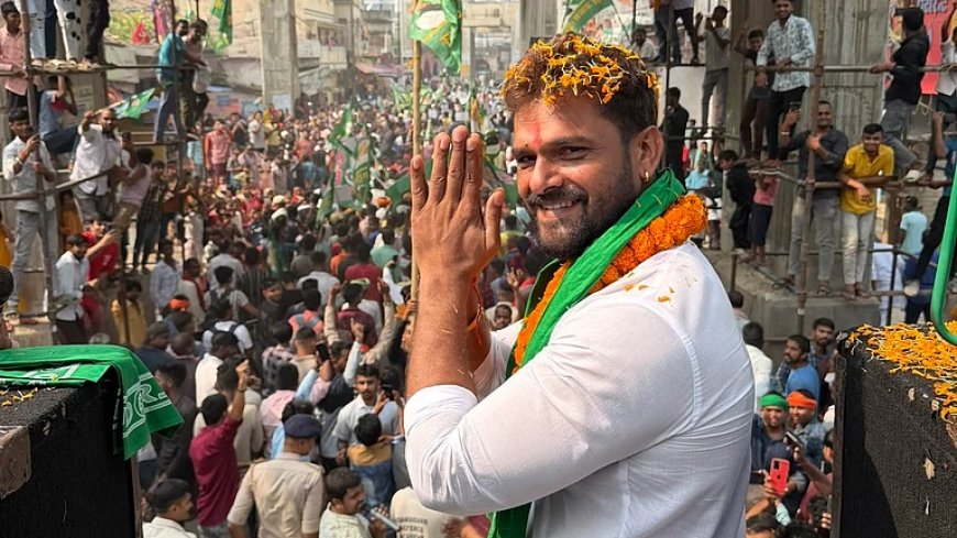 खेसारी लाल यादव का हमला: “मंदिर नहीं, रोजगार चाहिए”