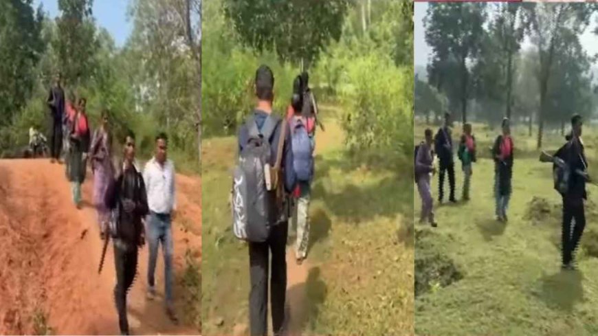 गरियाबंद में बड़ा नक्सल सरेंडर, कमांडर सहित 7 हथियारबंद नक्सली मुख्यधारा में लौटे