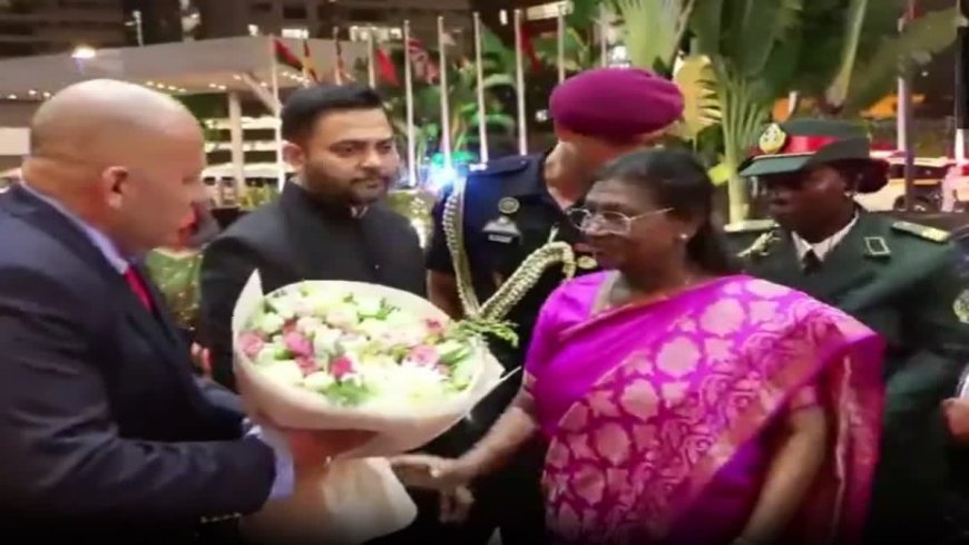 राष्ट्रपति द्रौपदी मुर्मू की ऐतिहासिक अंगोला यात्रा: अफ्रीका के साथ भारत की साझेदारी को नई दिशा