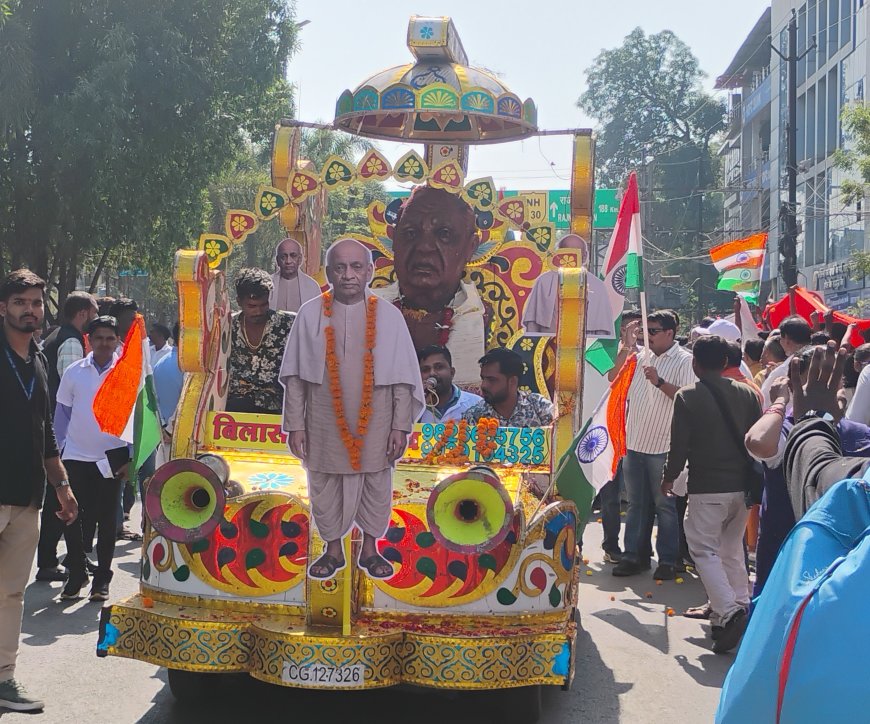 सरदार वल्लभ भाई पटेल कि जयंती पर भारतीय जनता पार्टी द्वारा भव्य यूनिटी मार्च
