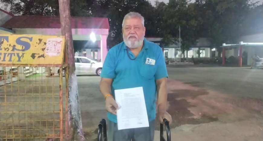 बिलासपुर में बुजुर्ग पिता को बेटे ने निकाला घर से बाहर,अब नहीं दे रहा खर्चा 63 वर्षीय दिनेश शर्मा ने पुलिस अधीक्षक से लगाई गुहार