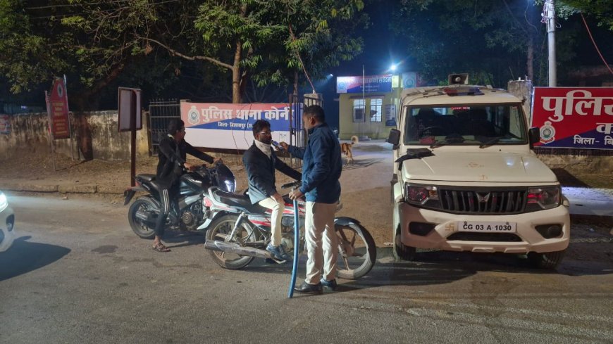 बिना हेलमेट और नशे में वाहन चलाने वालों पर बिलासपुर पुलिस का शिकंजा-तीन दिन में 174 से ज्यादा चालान