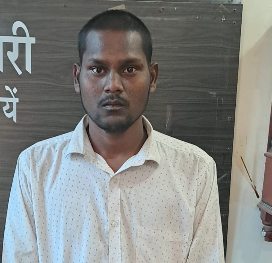 सरकंडा पुलिस की बड़ी कार्रवाई - कारों में तोड़फोड़ और आगजनी करने वाला आरोपी गिरफ्तार