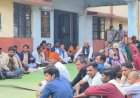 पांच घंटे तक ग्रामीणों ने घेरा हरदीबाजार थाना...एसईसीएल थाने की छत से कर रहा था ड्रोन सर्वे...ग्रामीणों ने घेराव कर किया प्रदर्शन