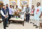 अखिल भारतीय वनवासी कल्याण आश्रम कोरबा के अध्यक्ष रघुराज सिंह उइके ने मुख्यमंत्री को गौरा पूजा महोत्सव में शामिल होने आमंत्रित किया,जिलेभर से 500 ग्राम बैगा प्रतिनिधि और 100 गौरा नृत्य दल होंगे शामिल