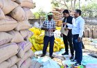 कोषालय अधिकारी ने किया धान खरीदी केन्द्र का निरीक्षण