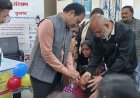पल्स पोलियो अभियान: जिले में 2 लाख 62 हजार से अधिक बच्चों को पिलाई गई ‘दो बूंद ज़िंदगी की’