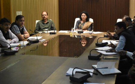 कलेक्टर ने जल संचय, जन भागीदारी अभियान 2.0  की समीक्षा बैठक ली...संबंधित विभागों को आपसी समन्वय से जिले में जल संचयन एवं जल के संरक्षण एवं संवर्धन की दिशा में उत्कृष्ट कार्य करने के दिए निर्देश