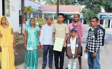 जोंधरा में करंट जाल से बच्चे की मौत…दो महीने बाद भी FIR नहीं...परिवार दर–दर भटक रहे,अब पुलिस अधीक्षक से लगाई न्याय की गुहार