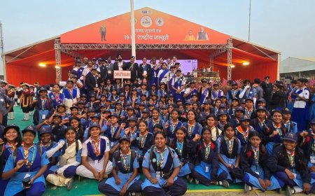 राष्ट्रीय जम्बूरी में बिलासपुर के स्काउट्स गाइड्स का उत्कृष्ट प्रदर्शन