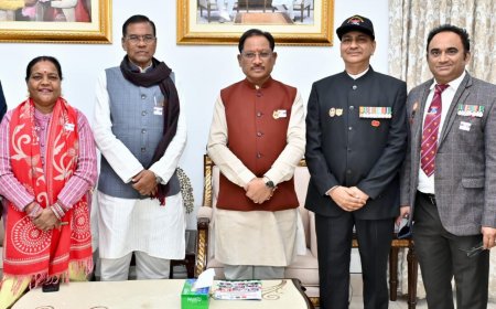 रायपुर : राष्ट्र की सुरक्षा में निरंतर तैनात हमारे सैन्य जवानों का योगदान अतुलनीय : मुख्यमंत्री विष्णु देव साय