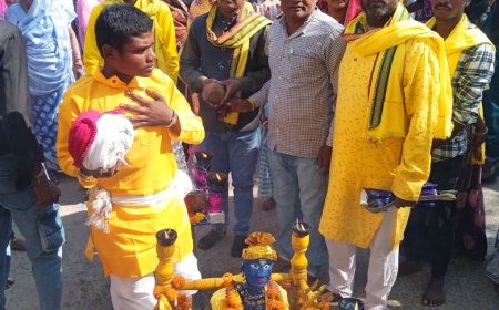 चकरभाठा–बोदरी में ईशर–गौरी विवाह पूजा का भव्य आयोजन संपन्न, शोभायात्रा के साथ किया विसर्जन