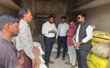 दो संस्थानों से डेढ़ लाख रूपए का अवैध धान जब्त