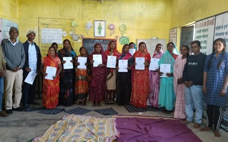 रंगोले में उत्साहपूर्वक सम्पन्न हुआ उल्लास नवभारत साक्षरता कार्यक्रम...सबसे कम उम्र 27 वर्ष और सबसे अधिक 65 वर्ष के नवसाक्षरों ने दी परीक्षा