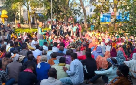 ड्रोन सर्वे के विरोध में उतरे पाली तानाखार विधायक तुलेश्वर मरकाम,5 गावों के ग्रामीणों ने भी जताई आपत्ति