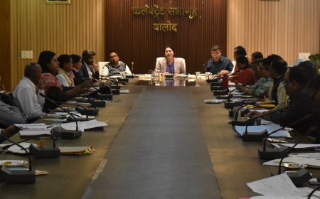 समय-सीमा की बैठक में अधिकारियों को दिए निर्देश समर्थन मूल्य पर धान खरीदी के कार्य की समीक्षा की...सभी अधिकारी-कर्मचारियों का बायोमेट्रिक उपस्थिति अनिवार्य: कलेक्टर मिश्रा