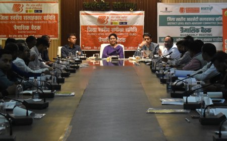 जिला परामर्शदात्री समिति एवं जिला स्तरीय पुनरीक्षण समिति की बैठक संपन्न,निष्क्रिय खातों को सक्रिय कर योजना बंद होने की स्थिति में संबंधित खातों को बंद करने के दिए निर्देश