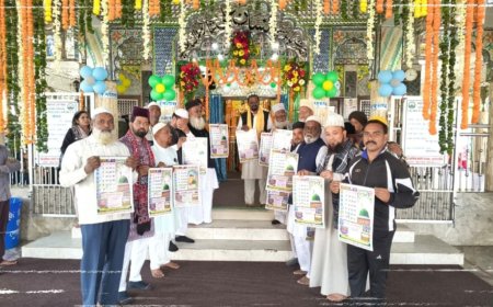 वक्फ बोर्ड चेयरमेन डॉ. सलीम राज ने किया शहंशाह-ए-छत्तीसगढ़ कैलेंडर का विमोचन