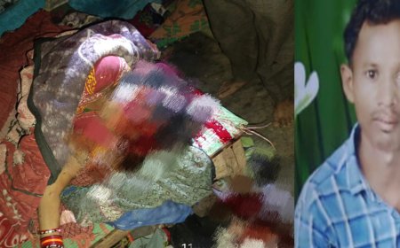 चरित्र शंका में पत्नी की हत्या - लोहे के सब्बल से पत्नी की हत्या करने आरोपी को कोनी पुलिस की पकड़ में