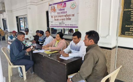 आयुष विभाग द्वारा निःशुल्क स्वास्थ्य शिविर, 197 लाभान्वित