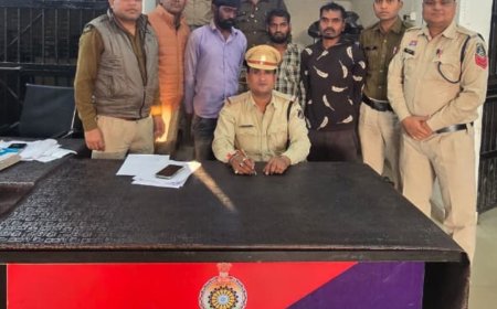 जमीन विवाद के कारण लोहे के धारदार टंगली से सिर को मारकर हत्या करना...FIR के चंद घंटे के अंदर आरोपियो को किया गिरफ्तार