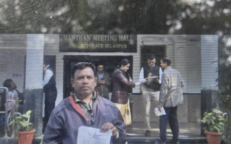 रतनपुर में कुछ रसूखदार आदिवासियों का ज़मीन छीनने में।जुटे हुए हैं