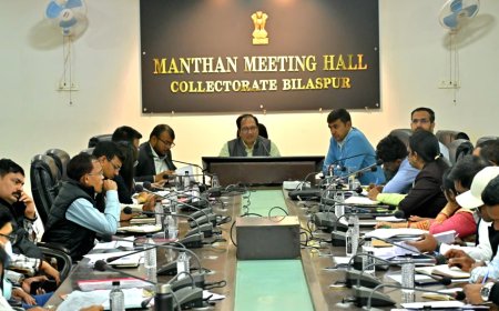 सुशासन सप्ताह : प्रशासन गांव की ओर अभियान...कलेक्टर ने टीएल बैठक में की तैयारी की समीक्षा