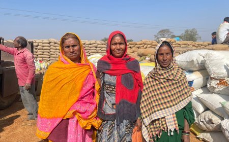 धान खरीदी केंद्रों पर महिला किसानों की बढ़ती मौजूदगी...टोकन तुहर हाथ’ ऐप से सातों दिन 24 घंटे ऑनलाइन टोकन सुविधा