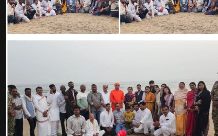 श्री सिद्ध बाबा अद्वैत परमहंस आश्रम बेलगहना के भक्तों ने की महाप्रभु जगन्नाथ भगवान जी का दर्शन पूजन...