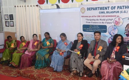 सिम्स में सर्वाइकल कैंसर पर कार्यशाला आयोजित