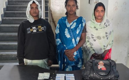 ऑटो में ध्यान भटकाकर मंगलसूत्र-नगदी चोरी करने वाली महिला गैंग को सिविल लाइन पुलिस के शिकंजे में...चंद घंटों में तीन महिला आरोपियों को किया गिरफ्तार