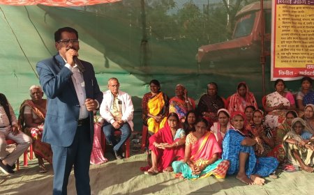 लिंगियाडीह बचाओ आंदोलन के समर्थन में  आगे आये बहुजन समाज पार्टी और पिछड़ा वर्ग के ...