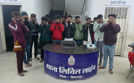 सिविल लाइन पुलिस की बड़ी कार्रवाई: धारदार हथियार के साथ 1 युवक गिरफ्तार...अशांति फैलाने वाले 12 पर प्रतिबंधात्मक कार्रवाई