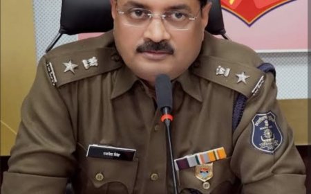 एसएसपी रजनेश सिंह ने थाना कोटा का किया आकस्मिक निरीक्षण