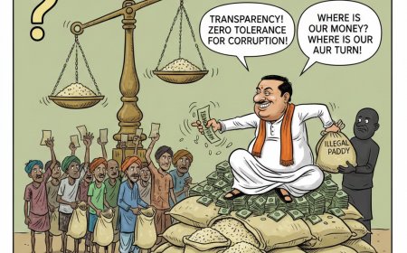 धान खरीदी के बीच भ्रष्टाचार और अव्यवस्था का मुद्दा गरमाया; विपक्ष ने लगाया ₹13,000 करोड़ के घोटाले का आरोप