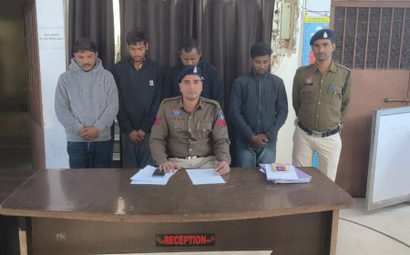 थाना सिरगिट्टी क्षेत्र में शांति भंग की आशंका पर पुलिस की कार्रवाई...4 आरोपियों पर प्रतिबंधात्मक कार्यवाही